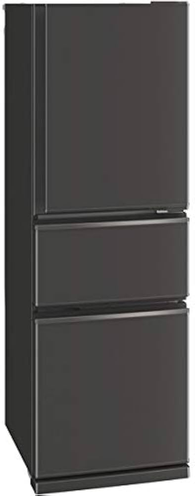 Amazon.co.jp: 三菱電機 272L 右開き3ドア冷蔵庫 マットチャコール MR