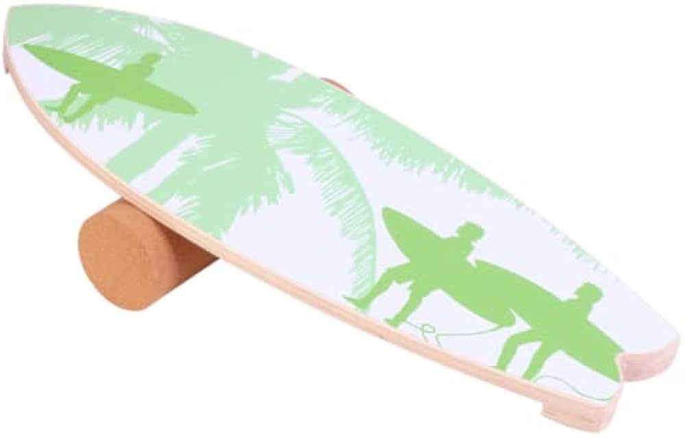 Amazon | 【LR.store】バランスボード 木製 (サーフィン スノーボード