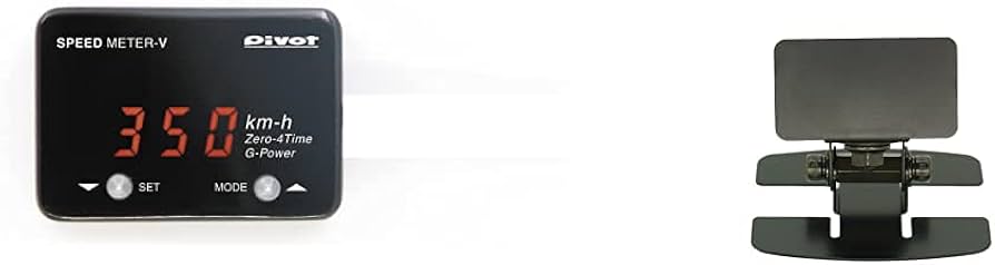 Amazon | PIVOT (ピボット) スピードメーターV (赤表示) SML-V