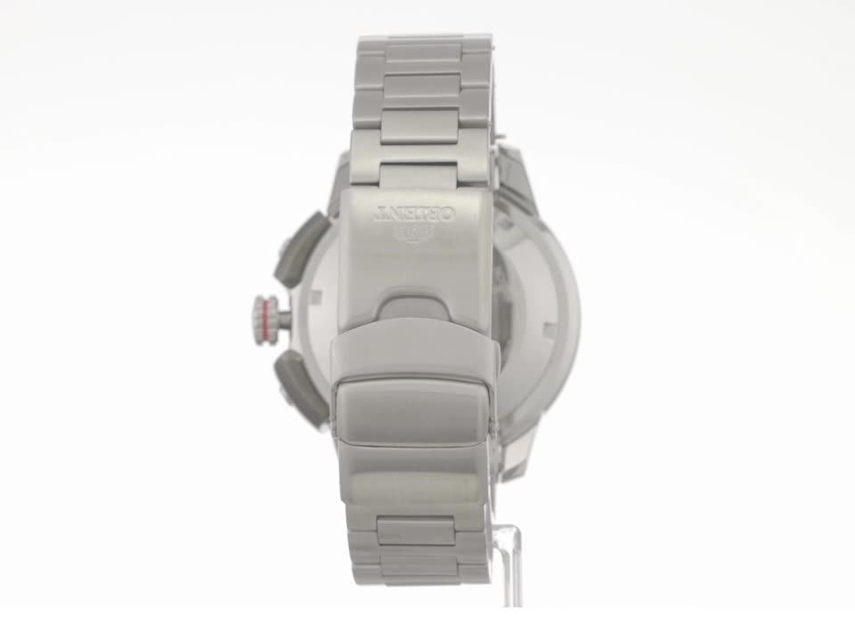 Amazon.com: Orient M-Force AC0L Stainless Steel Japanese Automatic