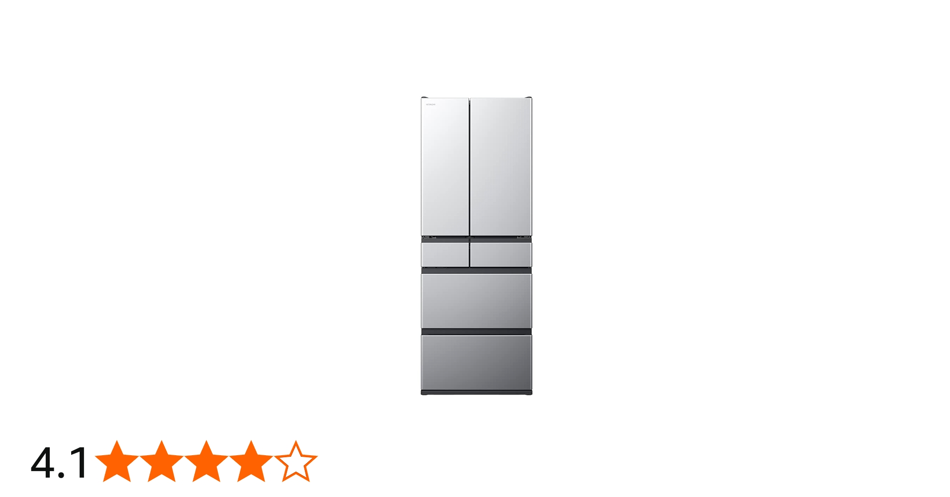 Amazon | 日立 冷蔵庫 幅68.5cm 567L ブラストシルバー R-KWC57S S 6