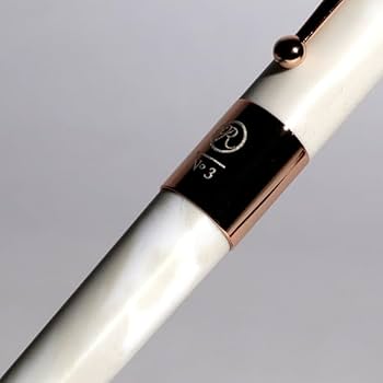 Amazon | ロメオ ROMEO No．3 ボールペン 細軸 白雲石 ハクウンセキ