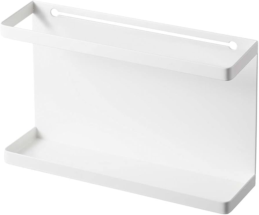 Amazon｜山崎実業(Yamazaki) カラーボックス横 収納ラック ホワイト 約