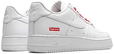 Nike Mens Air Force 1 Low Supreme - Mini Box Logo White Cu9225 100