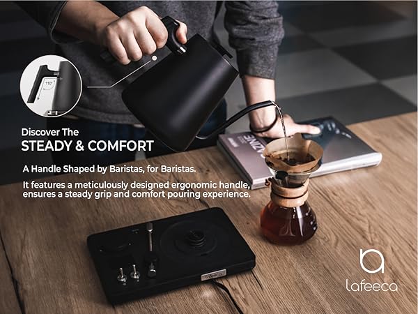 Amazon.com: Lafeeca DJ Electric Gooseneck Kettle - Pour Over