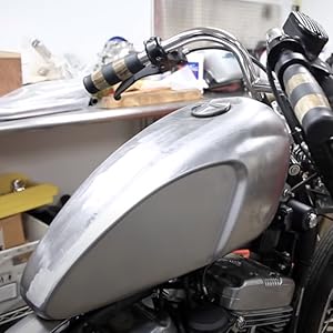Amazon | HDBUBALUS オートバイ バイク EFI 12.5L ガス 燃料タンク
