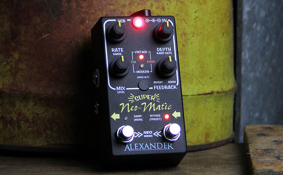Amazon.co.jp: Alexander Pedals Super Neo-Matic Guitar Effect
