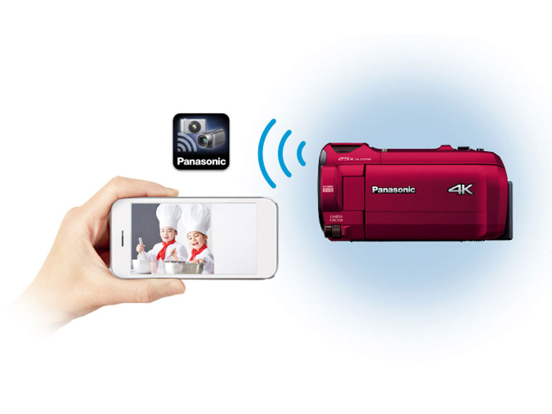 Amazon.co.jp: Panasonic HC-VX992MS-R 4K Camcorder, 64GB, 20x