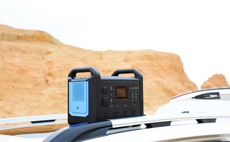 Amazon.co.jp: YOLANESS ポータブル電源 1600 ポータブルバッテリー 2