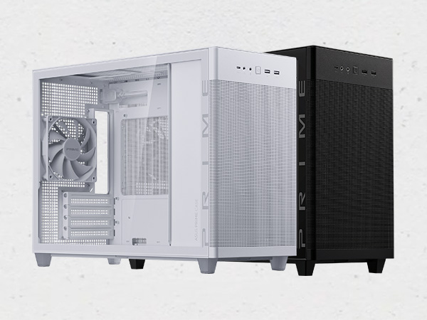 Amazon.com: ASUS Prime AP201 White Micro ATX PC Case, 33-Liter