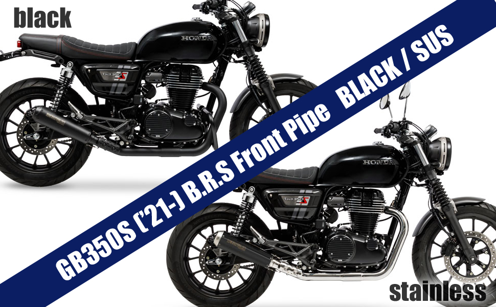Amazon | モリワキ(MORIWAKI) B.R.S フロントパイプ ブラック 21-22