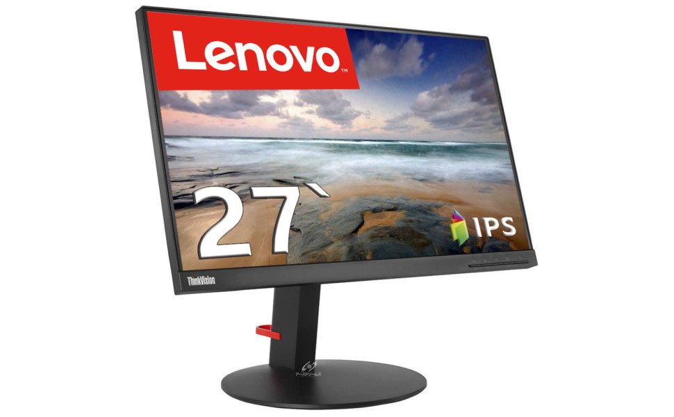 Amazon.co.jp: 【整備済み品】 レノボ 27インチ 狭額縁液晶 P27q-10/超