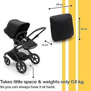 Amazon | bugaboo バガブー フットマフ (ミッドナイトブラック
