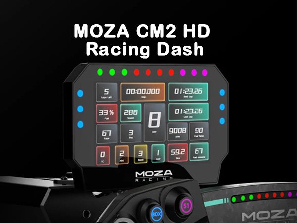 Amazon.com: MOZA CM2 HD Racing Dash Sim Racing Dashboard Display