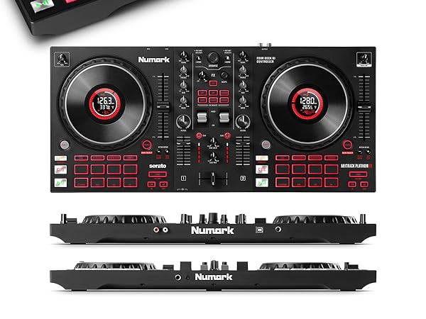 Amazon.co.jp: Numark Mixtrack Platinum FX & Micro DMX Interface DJ
