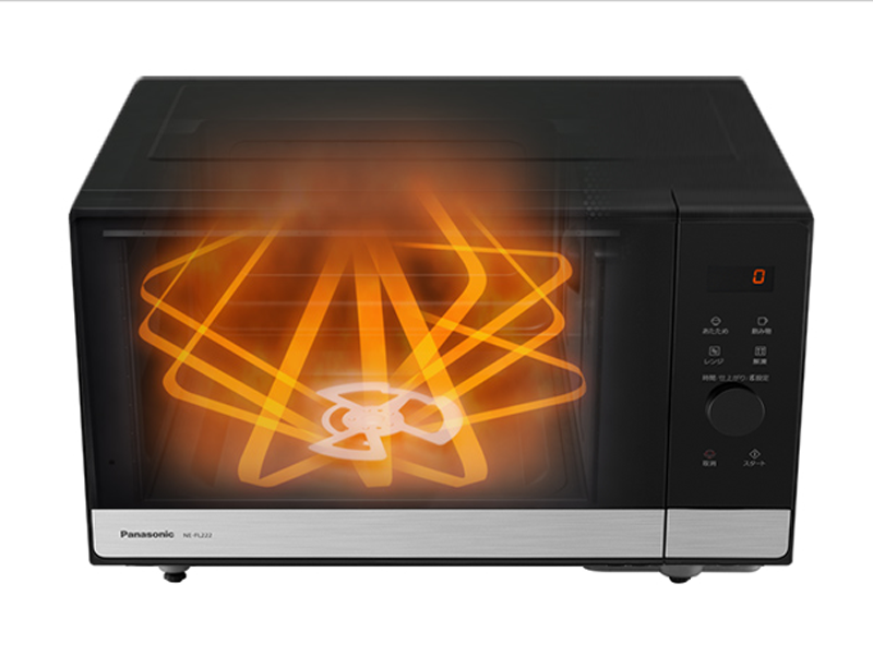 Amazon.co.jp: Panasonic Microwave 22L Flat Table Speed Reheat