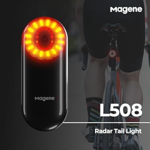 Amazon.com : Magene L508 Bike Radar Tail Light, Smart Rear View