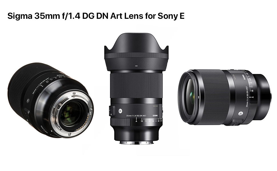 Sigma 35mm f/1.4 DG DN Art Lens for Sony E Mount Mirrorless