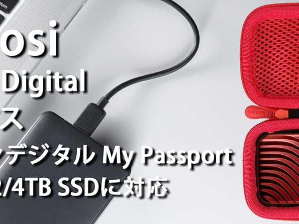 Amazon.co.jp: WD ポータブルSSD 1TB / 500GB My Passport 完全対応