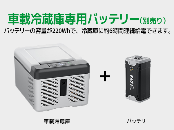 Amazon.co.jp: F40C4TMP 車載冷蔵庫 9L -20℃～20℃ 急速冷凍 ポータブル