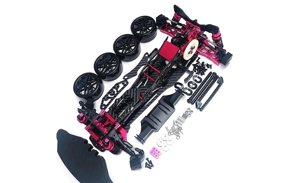 Amazon.com: STASRC Alloy & Carbon Sakura 1:10 D5MR AWD RC Car