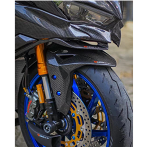 Amazon | ZX25R ZX4RR 2020+サイドカバー カーボン製炭素繊維メーター
