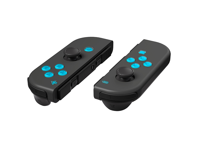 Amazon.com: eXtremeRate Replacement Two-Tone Jelly Buttons for