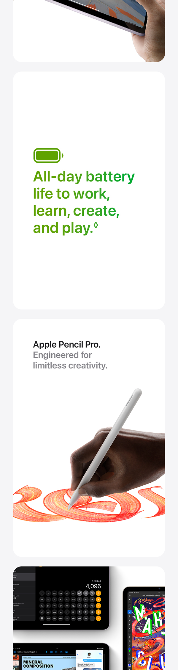 Amazon.com: Apple iPad mini (A17 Pro): Apple Intelligence, 8.3
