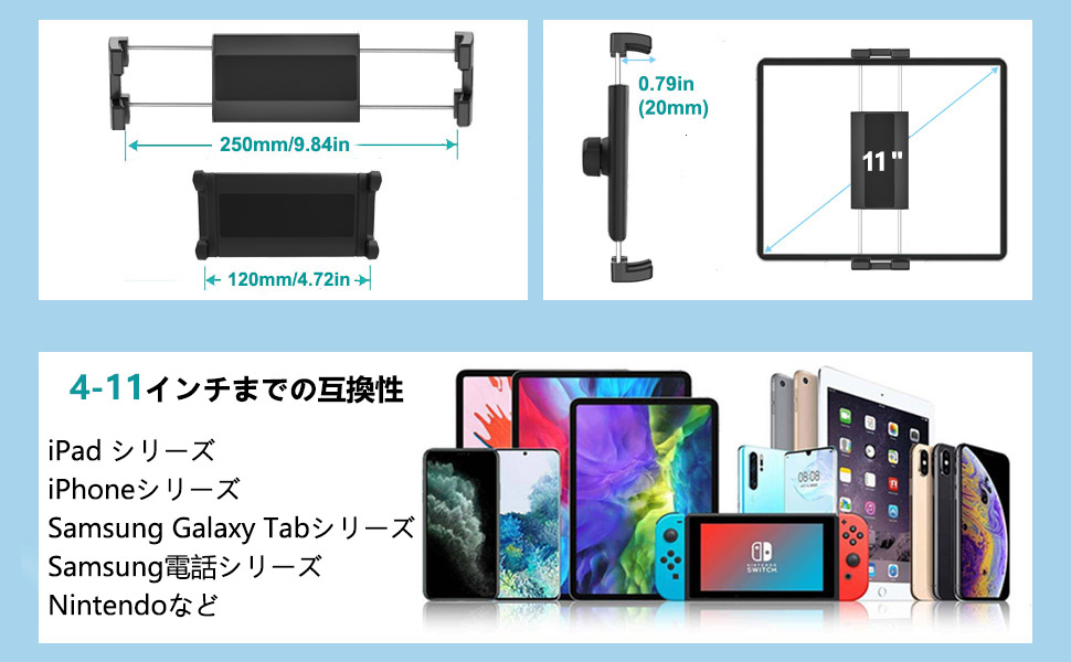 Amazon.co.jp: woleyi フィットネスバイク タブレット ホルダー アーム