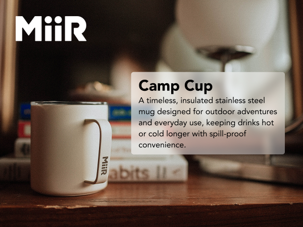 Amazon.com: MiiR Camp Cup, 12oz - Double Wall Vacuum Insulated