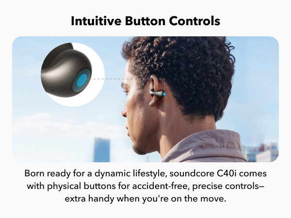 Amazon.com: Soundcore C40i by Anker, Open-Ear Earbuds, Clip-On