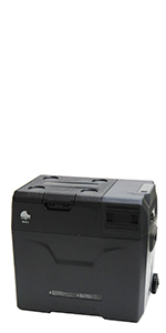 Amazon | M.O.L ポータブル冷蔵庫＆冷凍庫 40L DC12V24V／AC100V兼用