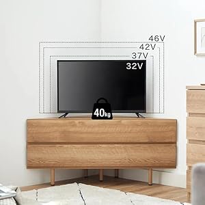 Amazon｜LOWYA ロウヤ テレビ台 コーナーテレビ台 ローボード 国産