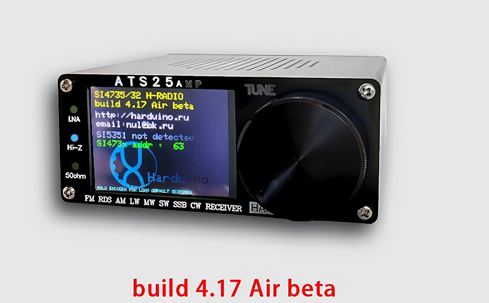 Amazon.co.jp: フルバンドラジオ受信機、2024 DSP ATS25 AMP RDSラジオ