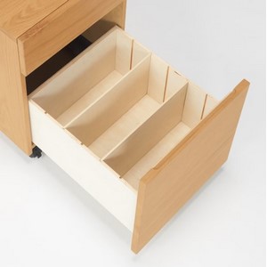 Amazon.co.jp: 無印良品 木製デスク・キャビネット・上置きセット
