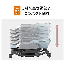 Amazon.co.jp: コンビ 手動スウィング ネムリラ BEDi Long シェル EG