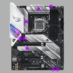Amazon | ASUS INTEL Z490 搭載 LGA1200 対応 ROG STRIX Z490-A GAMING