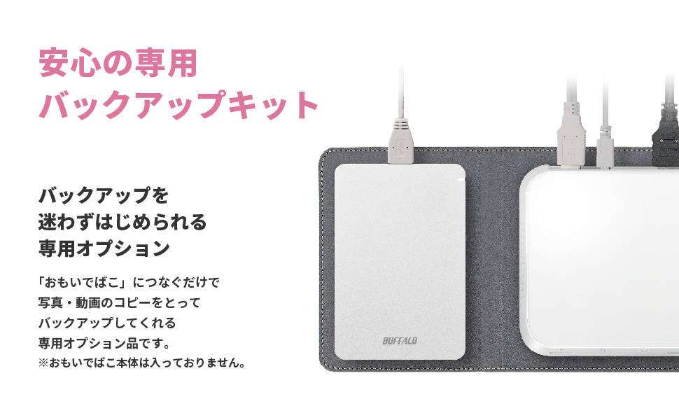 Amazon.co.jp: バッファロー BUFFALO おもいでばこ 安心バックアップ