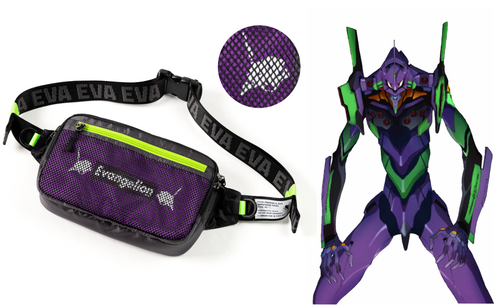 Amazon.co.jp: RADIO EVA ボディバッグ EVANGELION Body Bag 01