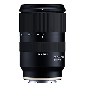 Amazon.com : Tamron 28-75mm F/2.8 for Sony Mirrorless Full Frame E