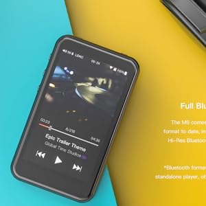 Amazon.co.jp: FiiO M6 ブラック Bluetooth/Wi-Fi/AirPlay/LDAC/aptX