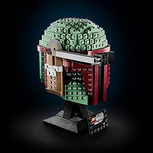 LEGO Star Wars Boba Fett Helmet 75277 Building Kit, Cool