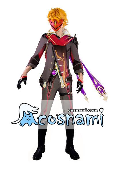 原神 ファデュイ 公子 タルタリヤ コスプレ衣装 邪眼 第二段階 げん