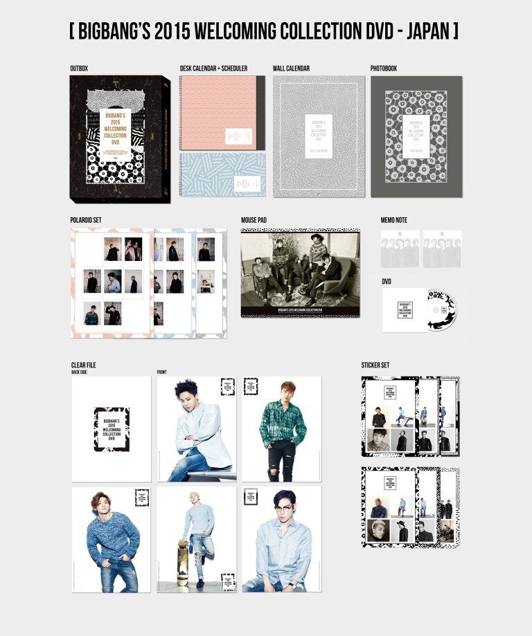 BIGBANG 'S 2015 WELCOMING COLLECTION DVD