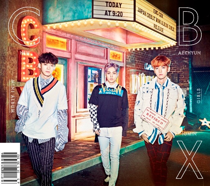 EXO-CBX JAPAN DEBUT MINI ALBUM「GIRLS」2017.5.24リリース