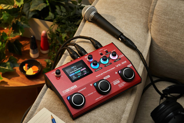 BOSSのハイ・クオリティなエフェクトを多数搭載！シンプルで簡単操作の