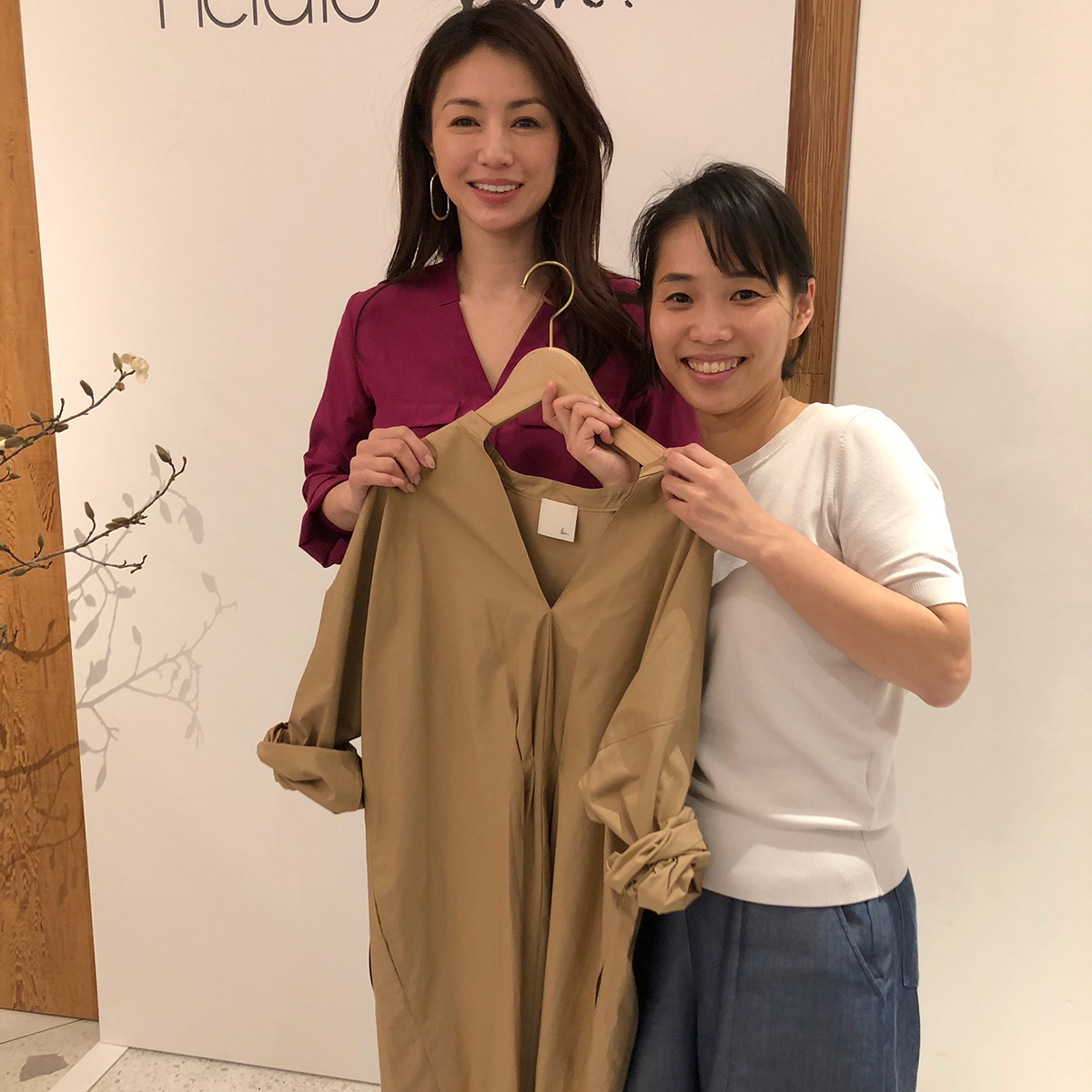 井川遥さんセレクトのワンピース by片岡千晶 | ミモレ編集部のリレー