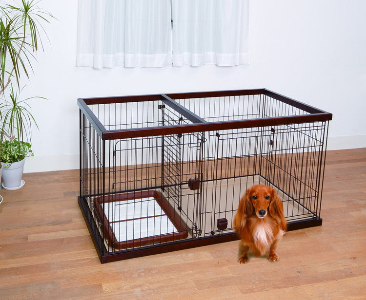 ペティオ ドッグルームサークル 犬用 ケージ ゲージ ワイド 小屋