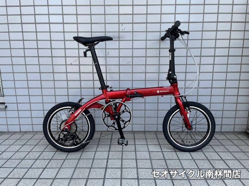 16㌅のギア付き折りたたみ自転車 RENAULT[ルノー] PLATINUM LIGHT 8