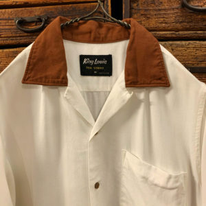 キングルイ ヴィンテージボーリングシャツ【King Louie】【1950's